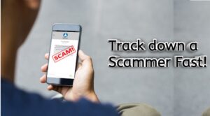 Track down a scammer